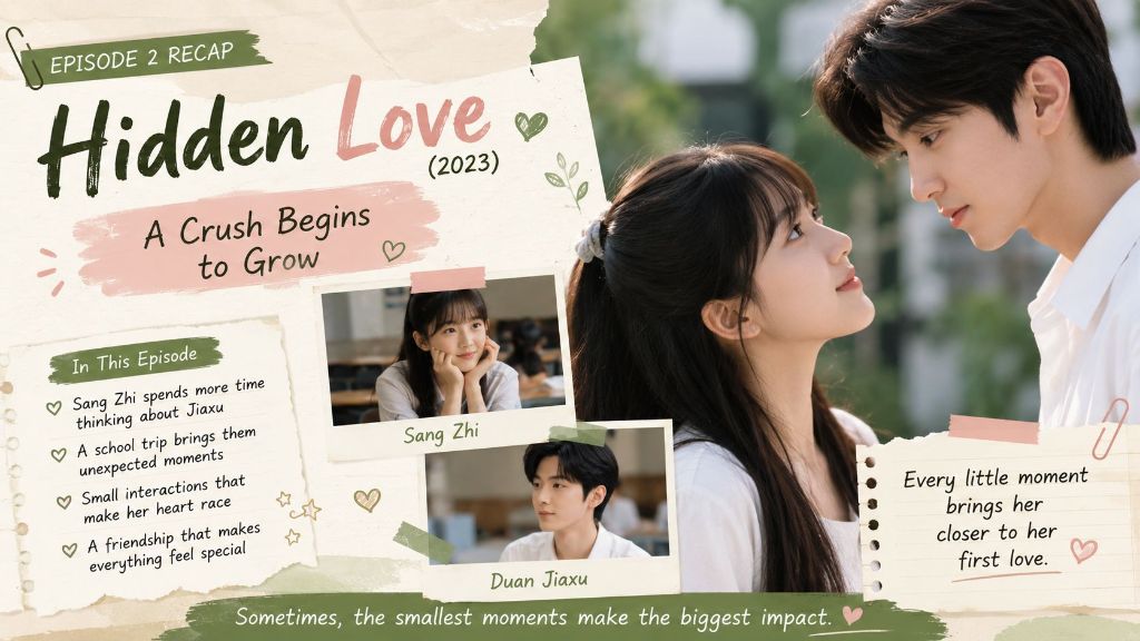 Hidden Love (2023) Episode 2 Recap: A Crush Begins to Grow