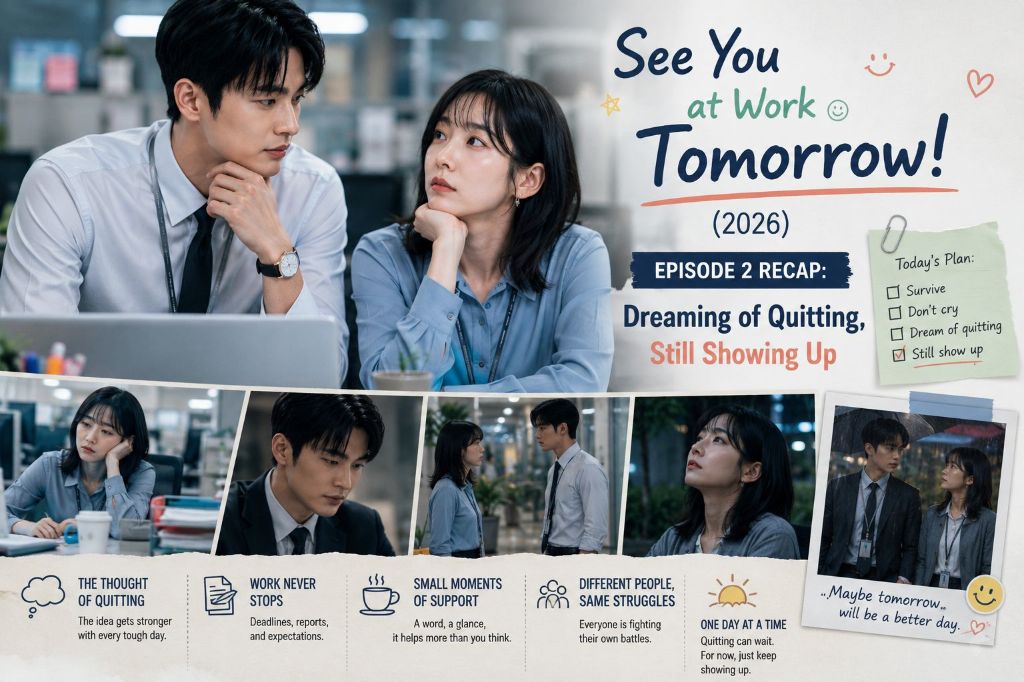 See You at Work Tomorrow! (2026) Episode 2 Recap: Dreaming of Quitting, Still Showing Up